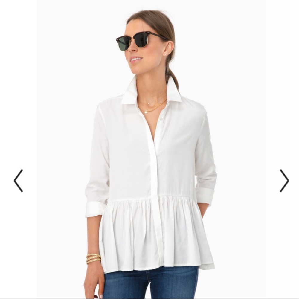 Tuckernuck Classic White Button Down Shirt